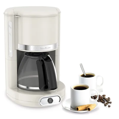 Moulinex FG381 FCM Soleil Macchina da Caffè Americano, Capacità di 1,25 L fino a 15 Tazze