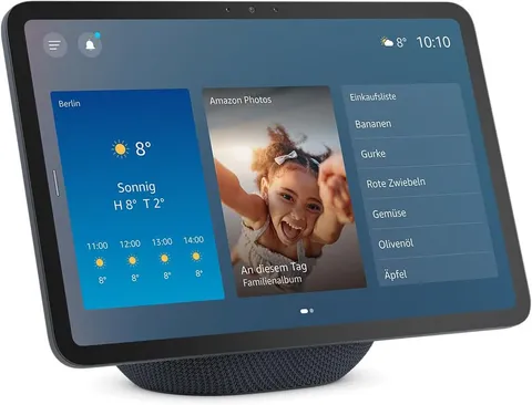 Amazon Echo Show 11 (ultimo modello) - Schermo Full HD da 11" con colori vibranti, area di visione più ampia, audio spaziale, Grafite, con Accesso Anticipato ad Alexa+