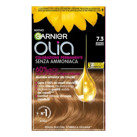 Garnier Olia Tinta Capelli, Colorazione Permanente Senza Ammoniaca, di Origine Naturale