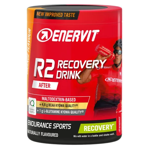 Enervit, R2 Recovery Drink, Gusto Arancia, Per Favorire il Recupero Dopo Allenamenti