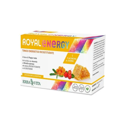 ERBA VITA Royal Energy integratore alimentare di Pappa Reale ideale per un sostegno