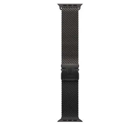 Apple Watch Band Loop Maglia Milanese 49mm Nero Small