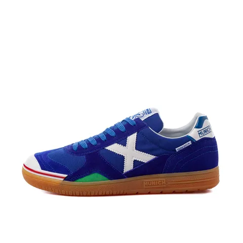 Munich Gresca Scarpe da Ginnastica Basse Unisex - adulto, Blu, 39 EU