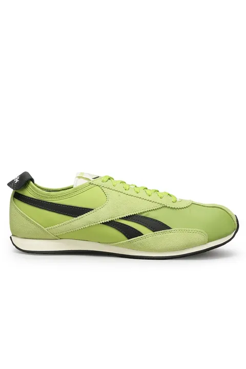 Reebok Sneaker Unisex R400, Verde shag/Retro Lime/Nero, 45 EU