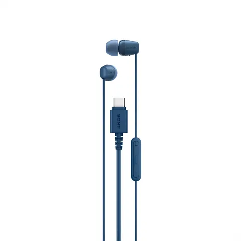 Sony IER-EX15C Auricolari USB-C Blu