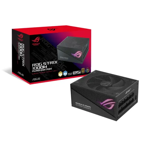 ASUS ROG Strix 1000W Gold Aura Edition (90YE00P1-B0NA00), Nero