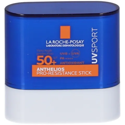 La Roche Posay Anthelios UVSport, Pro-Resistance Stick SPF50+, Per Tutti i Tipi di Pelle