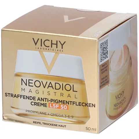 Vichy Neovadiol Magistral, Crema Giorno Rassodante Anti-Macchie Anti-Rilassamento SPF 50