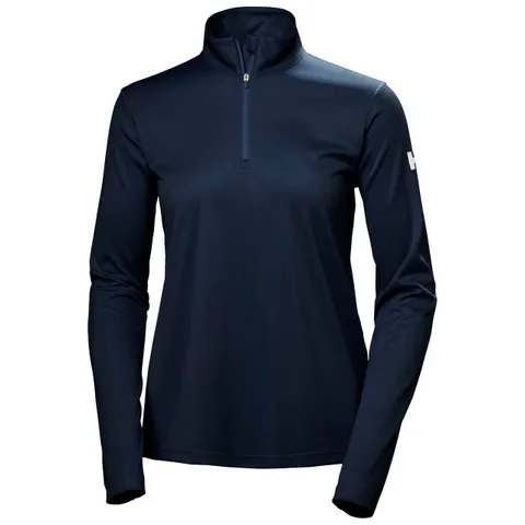 Helly Hansen W HH Tech 1/2 Zip Donna, Blu Navy, XS