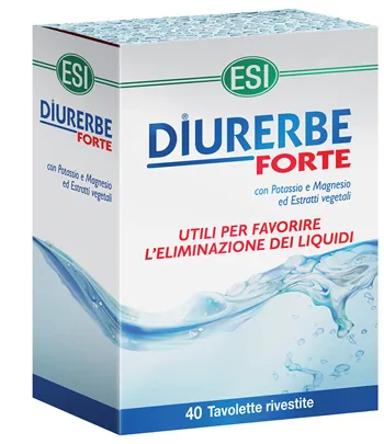 Diurerbe Forte, Integratore Alimentare a Base di Betulla, Pilosella e Gramigna, Favorisce
