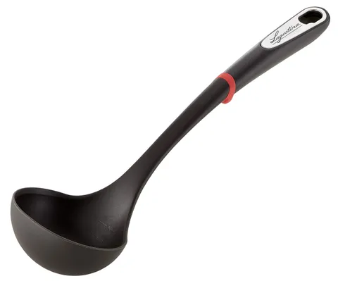 Lagostina Ingenio Smart Mestolo in Silicone con Rivestimento Antigraffio, Impugnatura