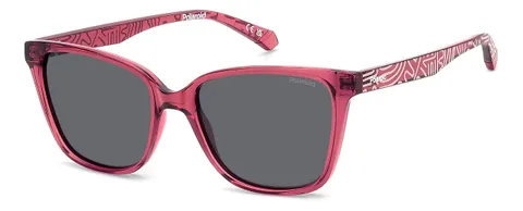 Polaroid KIDS Sunglasses Frames PLD 8062/S Cherry 48/15/130 Unisex Bambini, Ciliegia