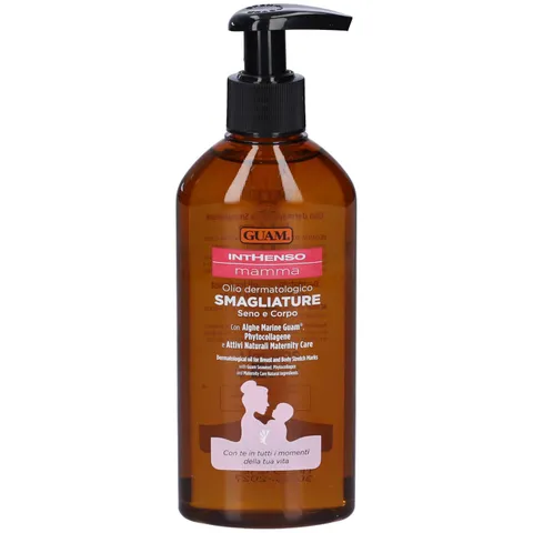 Guam - Inthenso Mamma Olio Dermatologico Smagliature Seno E Corpo - 200 ml