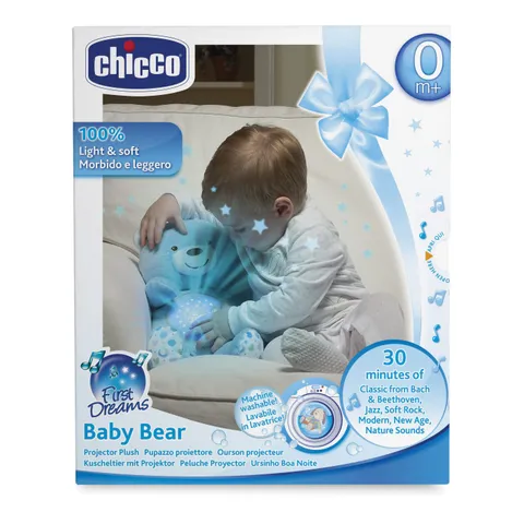 Chicco First Dreams Baby Bear (Azzurro)