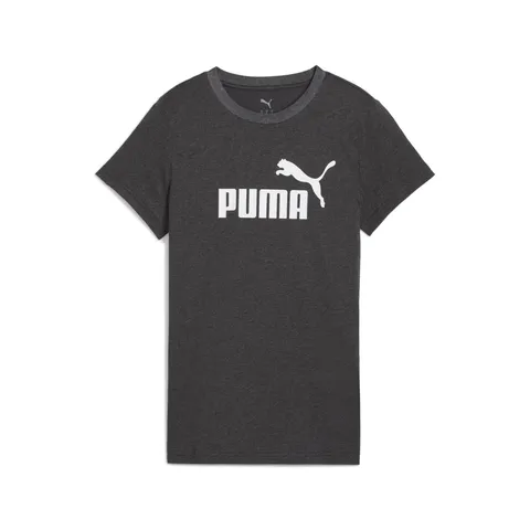 PUMA Ess No. 1 Logo Tee, Magliette Unisex - Adulto, Dark Gray Heather, XL