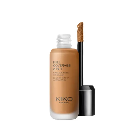 KIKO Milano Full Coverage 2-In-1 Foundation & Concealer 40 O150, Fondotinta E Correttore
