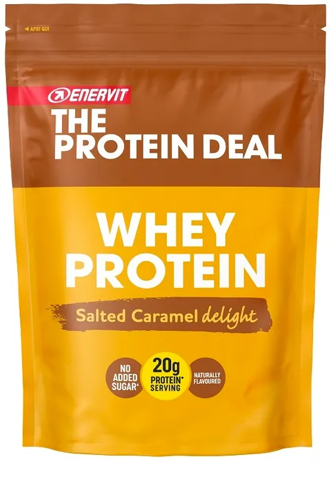 Enervit The Protein Deal Whey Protein Salted Caramel Delight, 20g Proteine per Dose