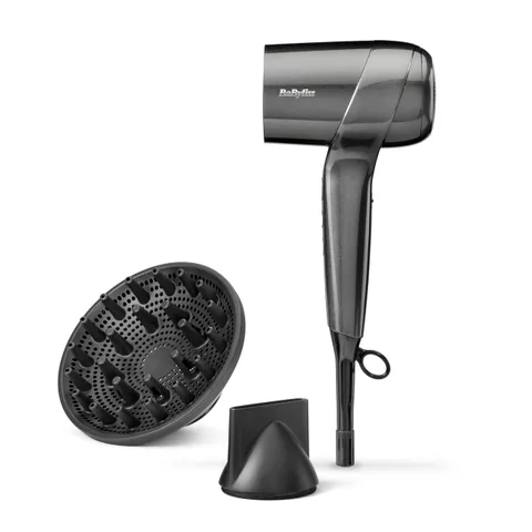 BaByliss Titanium Shine Phon Capelli - Diffusore per Asciugacapelli, Potente e Compatto