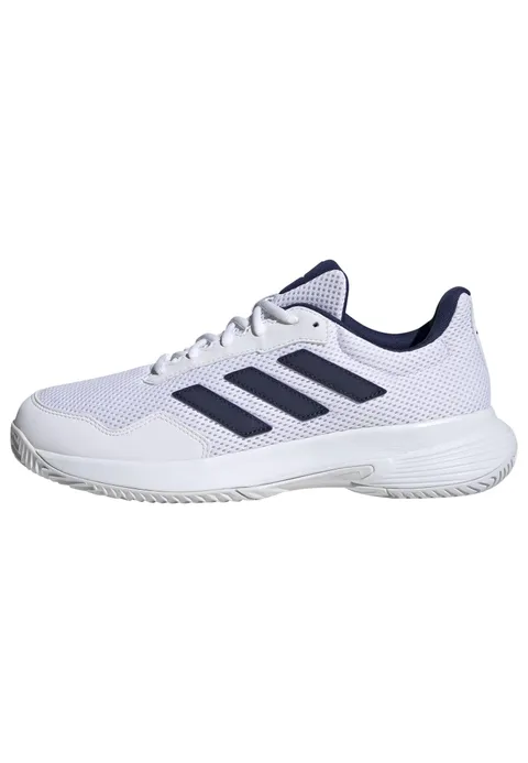 adidas Unisex - Adulto Court Spec 2 Tennis Shoes, Cloud White/Dark Blue/Cloud White, 40