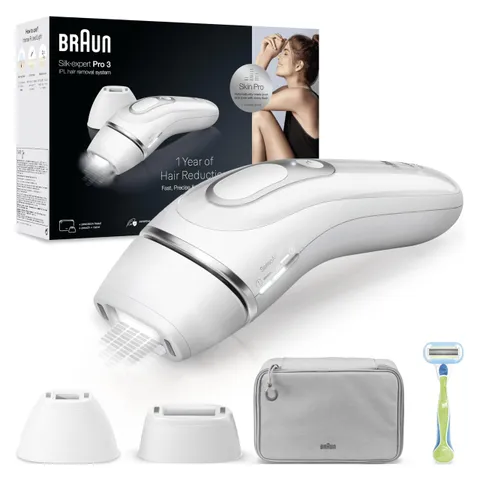 Braun Silk·expert Pro 3 Epilatore Luce Pulsata, Depilatore Corpo Donna, Alternativa