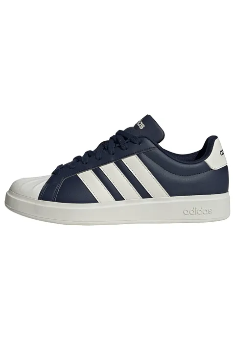 adidas Uomo Streettalk Shoes, Collegiate Navy/off White/off White, 43 1/3 EU