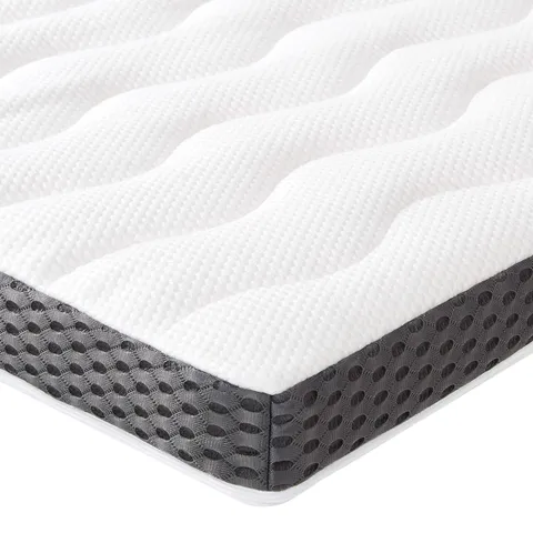 Amazon Basics Topper Singolo 90 x 190 cm in Memory Foam Morbido, 7 cm Coprimaterasso