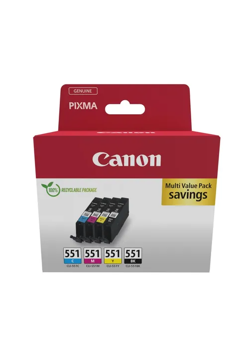 Canon CLI-551 Multipack Cartucce Originali