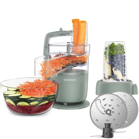 Kenwood MultiPro Compact - Robot da Cucina Multifuzione con Express Serve, Lama in