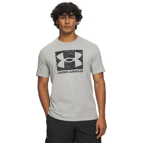Under Armour UA ABC Camo Boxed Logo SS - Titanio / / Nero - XL