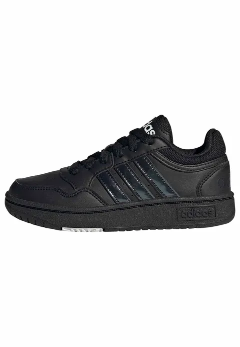 adidas Unisex - Bambini Hoops Shoes, core black/core black/Cloud white, 31 EU