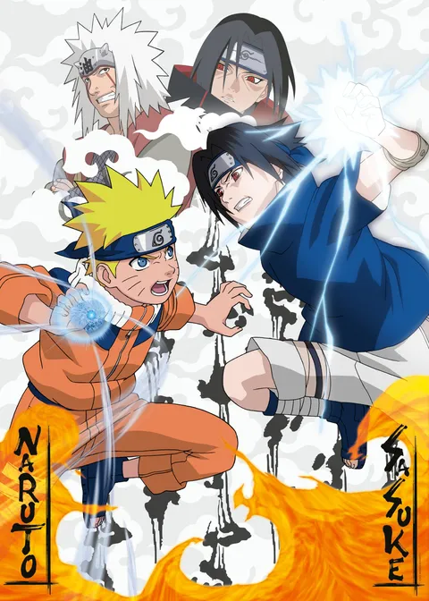 Ravensburger - Puzzle 1000 Pezzi Naruto Vs. Sasuke | Puzzle Adulti E Bambini Con Una