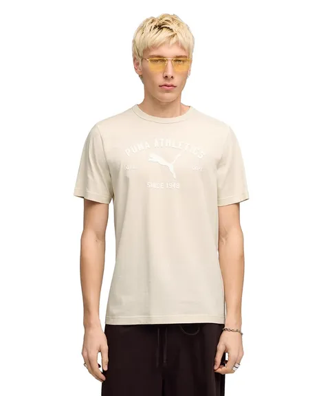 PUMA Maglietta Unisex Class Graphic Tee (Confezione da 1)