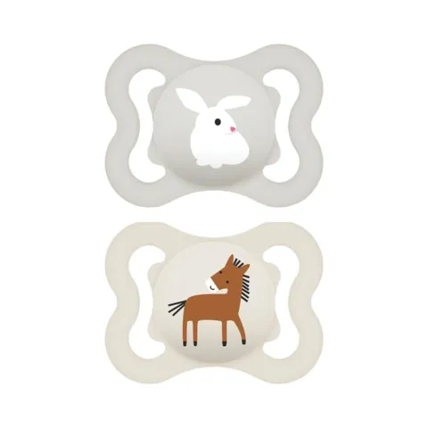 MAM Air Succhietto 2-6 mesi set 2pz, silicone