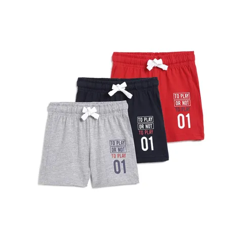 Chicco Set 3 Pantaloncini Bambini Cotone