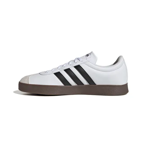 adidas Uomo VL Court Base Shoes, Ftwr White/Core Black/Grey One, 46 EU