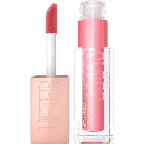 Maybelline New York Lifter Gloss, Lucidalabbra con acido ialuronico, Effetto rimpolpante