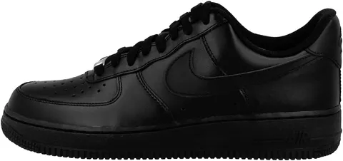 Nike Wmns Air Force 1 '07, Scarpe da Basket Donna, Full Black, 36 EU
