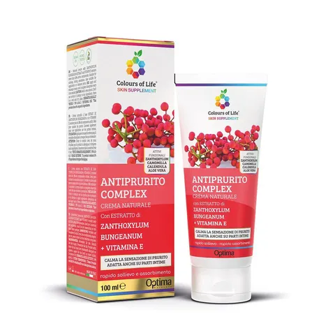 Antiprurito Complex - Crema naturale ad azione antiprurito - con Camomilla, Calendula