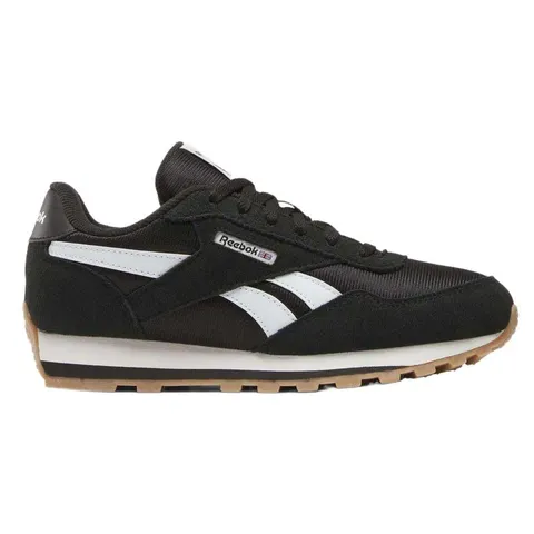 Reebok Classic AZ Sneaker, Nero Lavato, Nero, Calco, 38 EU, Gesso Nero Lavato, 38 EU