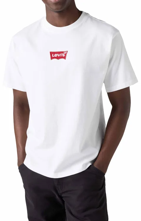 Levi's Lse_Vintage Fit Gr Tee Lse_Batwing Badge, Lse_Batwing Badge Wh, XL