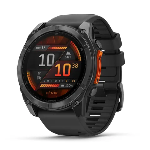 Garmin fēnix 8, 51mm, Display Amoled 1,4", Touchscreen, Speaker e Microfono, Comandi