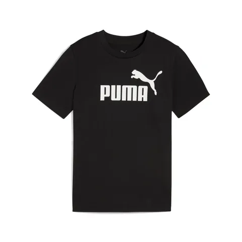 PUMA T-Shirt con Logo Ess N. 1 per Ragazzi 164, Black