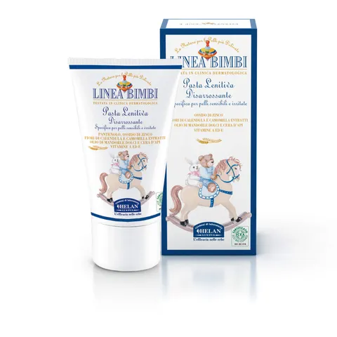 Helan, Linea Bimbi Bio, Crema Cambio Pannolino per Neonati e Bambini, Pasta Protettiva