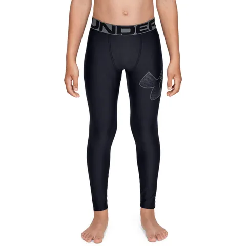 Under Armour Bambino UA HG Armour Leggings, Leggins Sportivi e Comodi, Pantaloni Tuta Bambino a Compressione, Calzamaglia Bambino con Tecnologia Assorbi-sudore