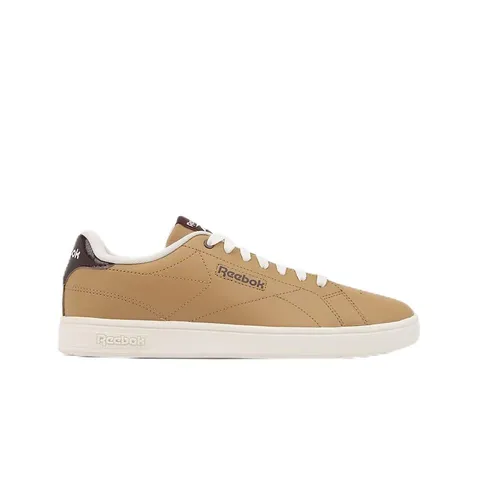 Reebok Unisex Court Clean Sneaker, Camel/Blackcherry/Chalk, 36 EU, Camel Blackcherry