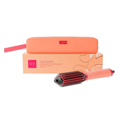 ghd Duet Blowdry - Spazzola 2 in 1 Edizione Limitata in Sun-Kissed Peach - con sacchetto