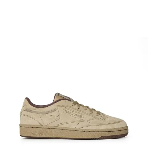 Reebok Club C 85, Scarpe da Ginnastica Unisex - Adulto, Mushroom/Utilitybrwn, 37.5 EU