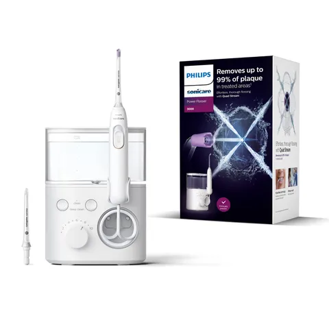 Philips Sonicare Power Flosser 3000 HX3711/20 Bianco