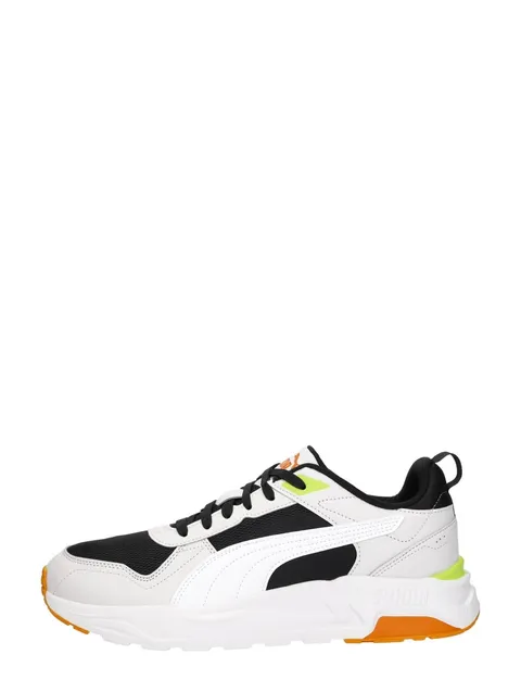 Puma Unisex Trinity 2 LtSneaker, Puma Black Puma Bianco Piuma Grigio Vermiglio, 37 EU