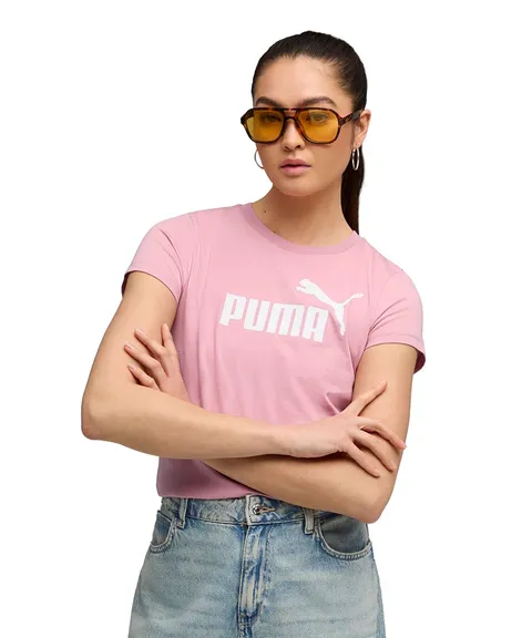 Puma Maglietta Unisex con Logo Ess No. 1 (S) (Confezione da 1)